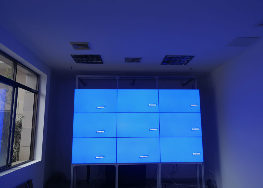 华也拼接屏应用福建数字化城市管理系统平台